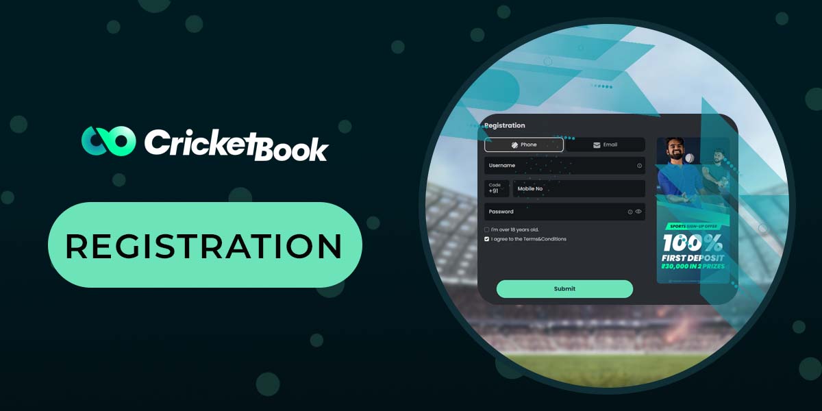 How to register and verify your identity on CricketBook for users from India