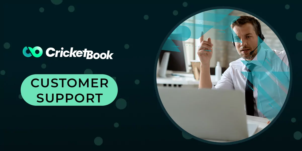 How CricketBook users can contact the support team