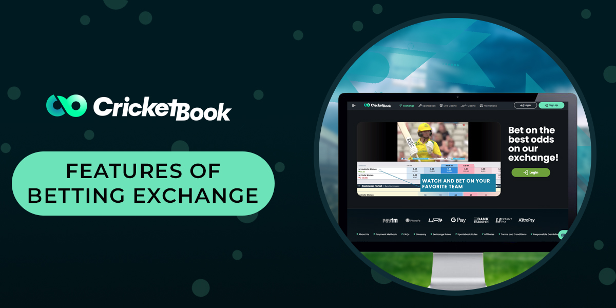 How Betting Exchange works on the CricketBook India website