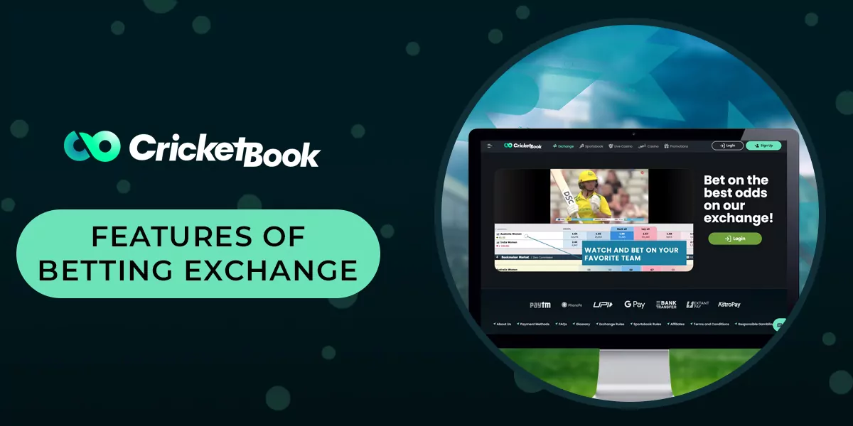 How Betting Exchange works on the CricketBook India website